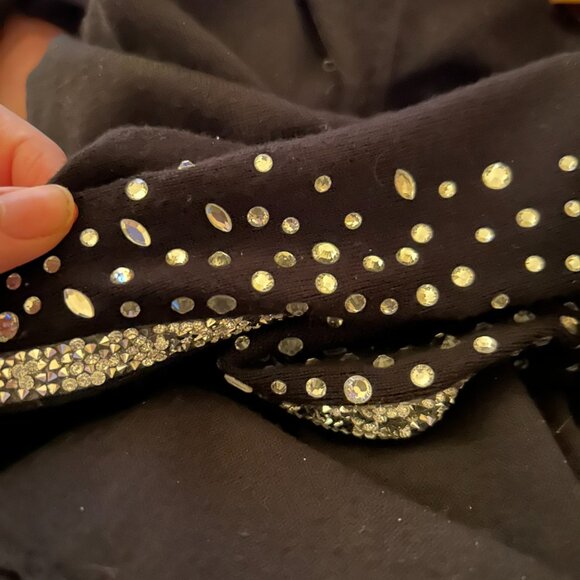 EUC Chico's Travelers Collection Rhinestone Cardigan L - Picture 15 of 16